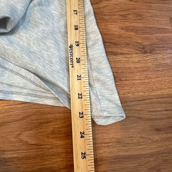 Croft and Barrow Light Gray Open Front Cardigan Sweater Women size Large - Picture 10 of 11